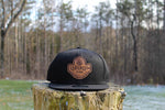 Load image into Gallery viewer, Eddycrest Co. Leather patch - Black New Era 9Fifty snapback
