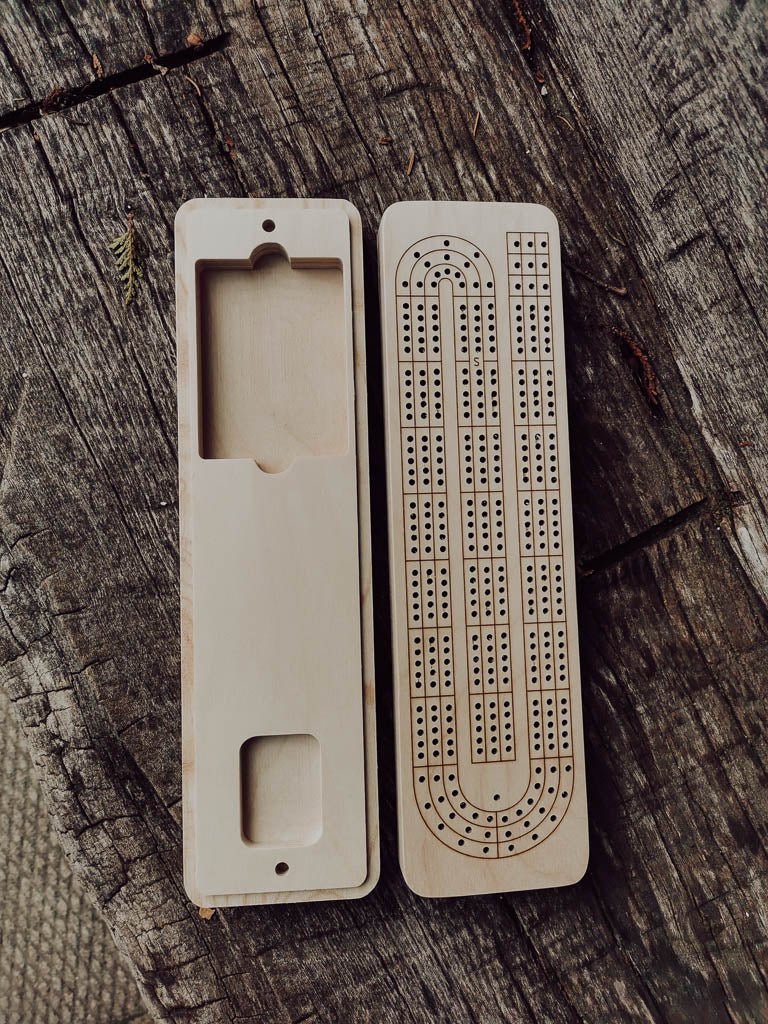 Cribbage Box - Birch - Eddycrest Company