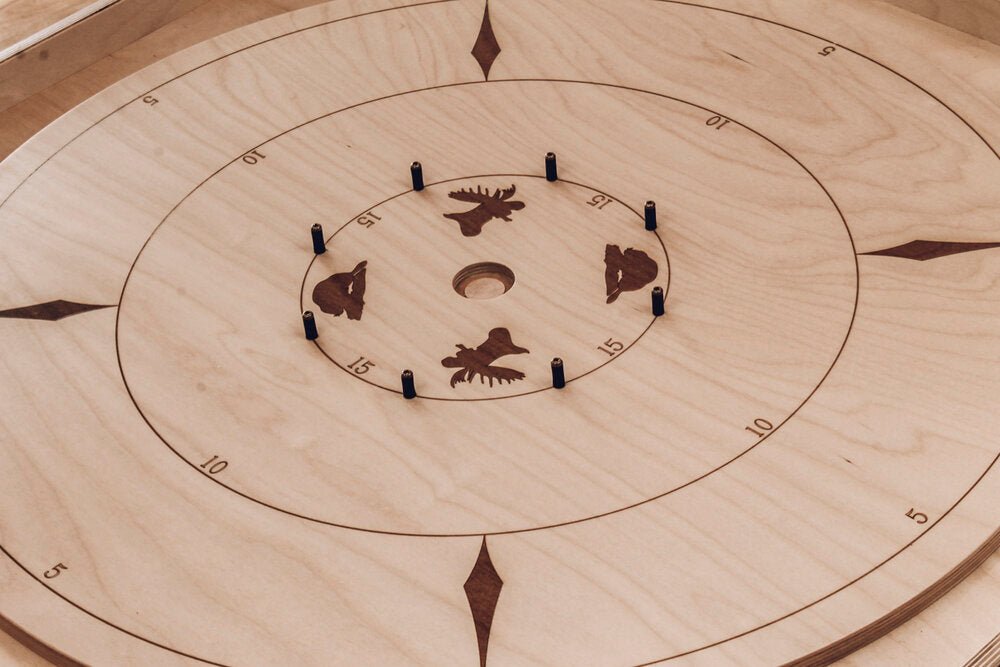 Crokinole – Moose and Beaver - Eddycrest Company