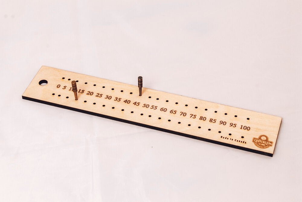 Crokinole - Point tracker 2 player - Eddycrest Company