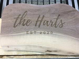 Custom Wood Sign - Eddycrest Company