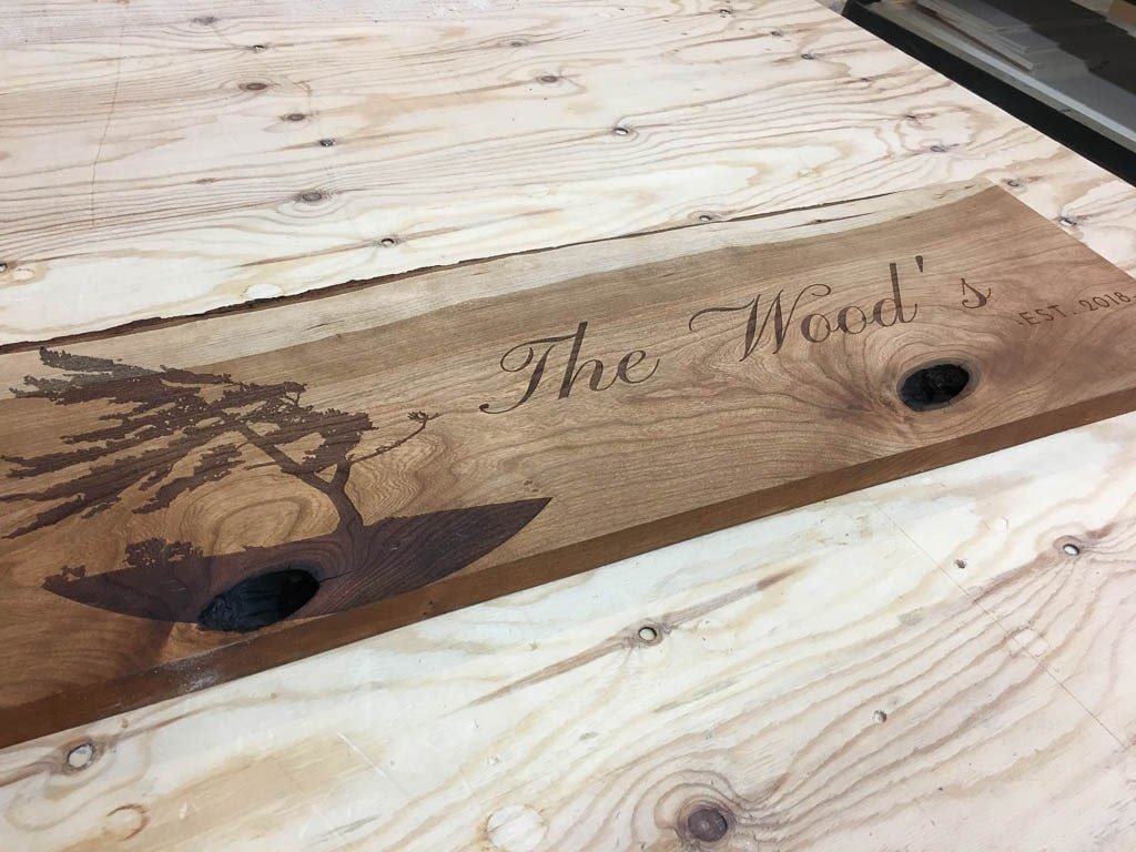 Custom Wood Sign - Eddycrest Company