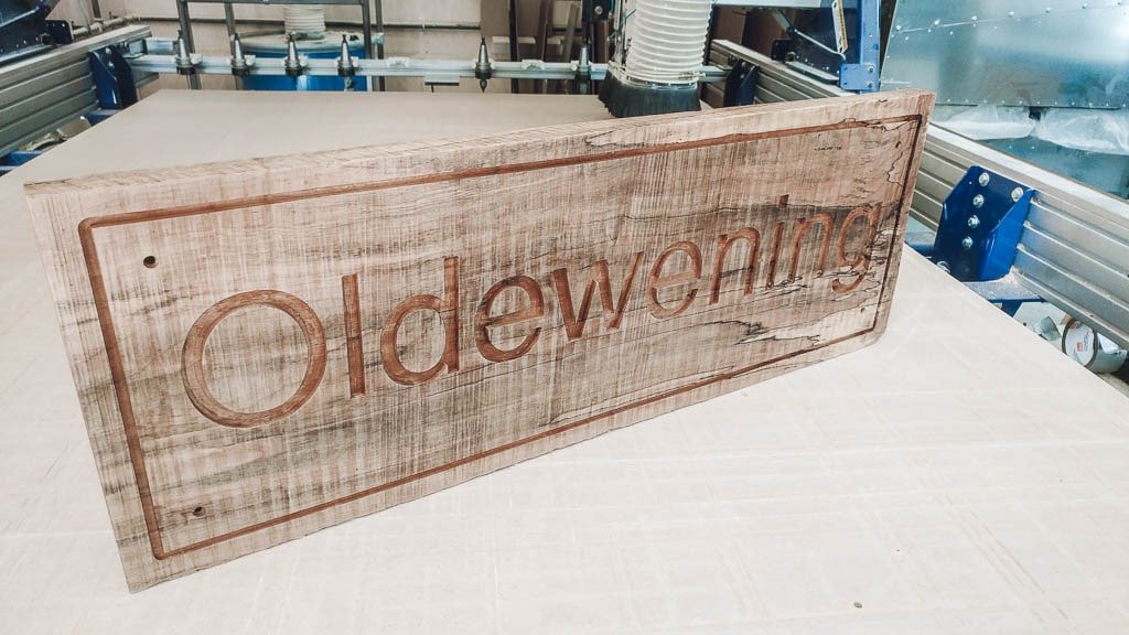 Custom Wood Sign - Eddycrest Company