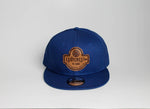 Load image into Gallery viewer, Eddycrest Co. Leather patch - Blue New Era 9Fifty snapback - Eddycrest Company
