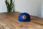 Load image into Gallery viewer, Eddycrest Co. Leather patch - Blue New Era 9Fifty snapback - Eddycrest Company
